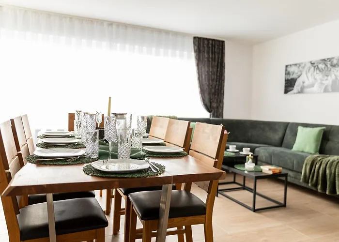 Apartmán Smartstay 91 M2, Balkon, Parkplatz, Self Check-in, 2 Wcs, Kaffeevollautomat *